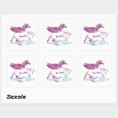 ペガサス・オン・クラウド スクエアシール (シート)