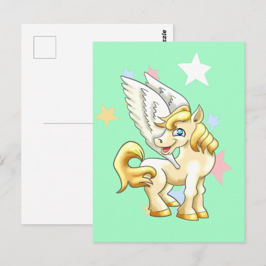 ペガサス ポストカード (正面/裏面)