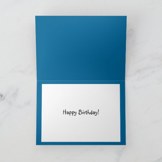 ペガサス·ユニコーン·ウィッシュズ·誕生日·カード カード (内部)