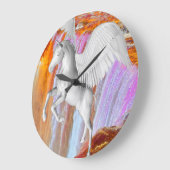 ペガサス ラージ壁時計 (傾斜)