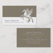 ペガサス、法的プロフェッショナル 名刺 (正面/裏面)