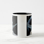 ペガサパーソナライズされたスと惑星コーヒーマグ ツートーンマグカップ (中央)