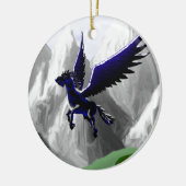 ペガソスの飛行 セラミックオーナメント (左)