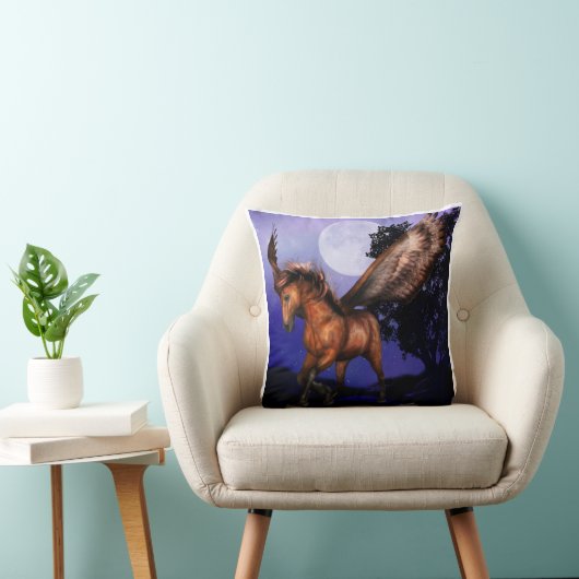 ペガソスの魅了された枕 クッション (椅子)