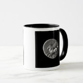 ペガソスを描写する硬貨の裏側 マグカップ (正面右)