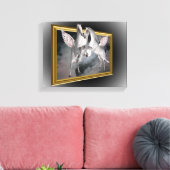 ペガソスウズウマズアウトオブンバーティファンタジー キャンバスプリント (インサイチュ (リビング))