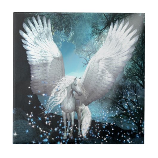ペガソス光っていること タイル (正面)
