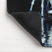 ペガソス及び白のワタリガラスのコレクション マウスパッド (コーナー)