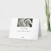 ペガソス飛行挨拶状 カード (裏面)