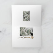 ペガソス飛行挨拶状 カード (内部)