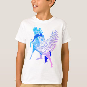 ペガソス・ギリシャ神話の翼のある馬 Tシャツ
