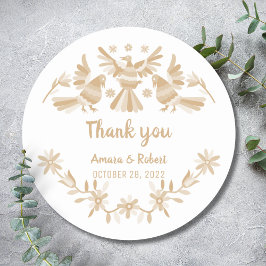 ペガティーナレドンダベージュオトミメキシコグラシアス ラウンドシール