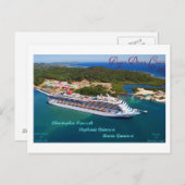 ペガン・ドリーム・クルーズ コズムエル PC ポストカード (正面/裏面)