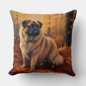 ペキゲイン紅葉秋インスパイア クッション (正面)