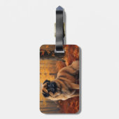 ペキゲイン紅葉秋インスパイア ラゲッジタグ (裏面縦)