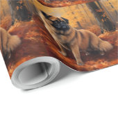 ペキゲイン紅葉秋インスパイア ラッピングペーパー (ロールコーナー)