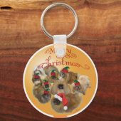 ペキゲスグループオーナメント キーホルダー (正面)