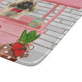 ペキゲスドッグバレンタインデーキスをするブース カッティングボード (角)