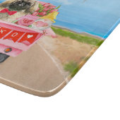 ペキゲスドッグバレンタインデートラックハート カッティングボード (角)