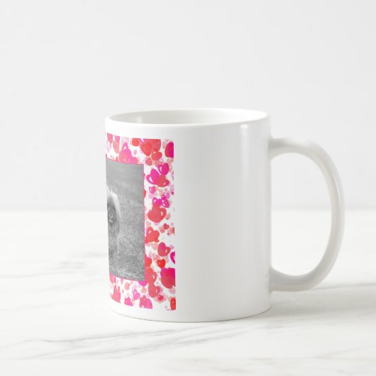 ペキゲスパピーズ希望ハッピーバレンタインデー コーヒーマグカップ (右)