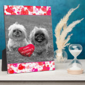 ペキゲスパピーズ希望ハッピーバレンタインデー フォトプラーク (側面)