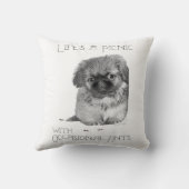 ペキゲスパピー装飾用クッション クッション (裏面)