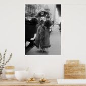 ペキゲゼの女性、1900年代初頭 ポスター (キッチン)