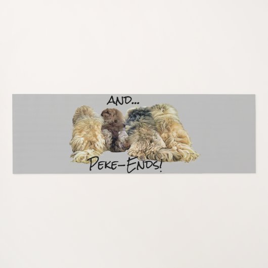 ペキゼヨガマット – ピークスとピーキエンド! ヨガマット (裏面(横))