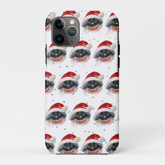 ペキニーズのクリスマススター Case-Mate iPhoneケース (裏面)