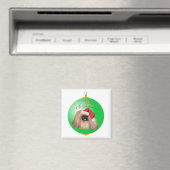 ペキニーズのクリスマス オブジェ マグネット (インサイチュ (食洗機))