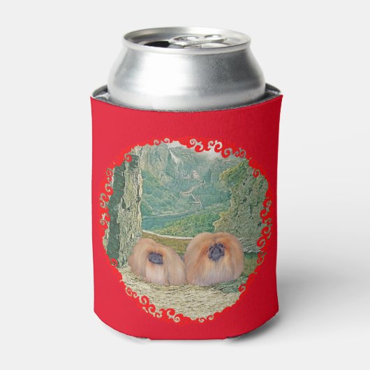 ペキニーズの伝統 缶クーラー (缶正面)