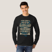 ペキニーズの保護犬を迎えよう Tシャツ (正面フル)