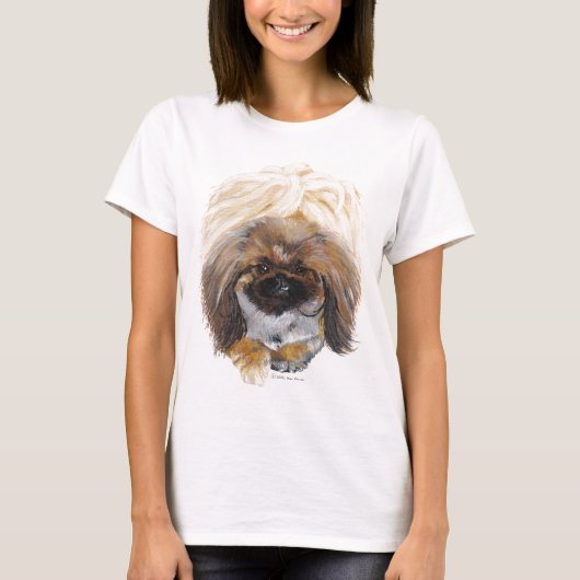 ペキニーズタフィー Tシャツ (正面)