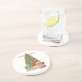 ペキニーズ メリークリスマス コースター (側面)