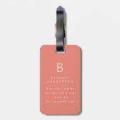 ペキニーズ 犬 luggage tag ラゲッジタグ (裏面縦)