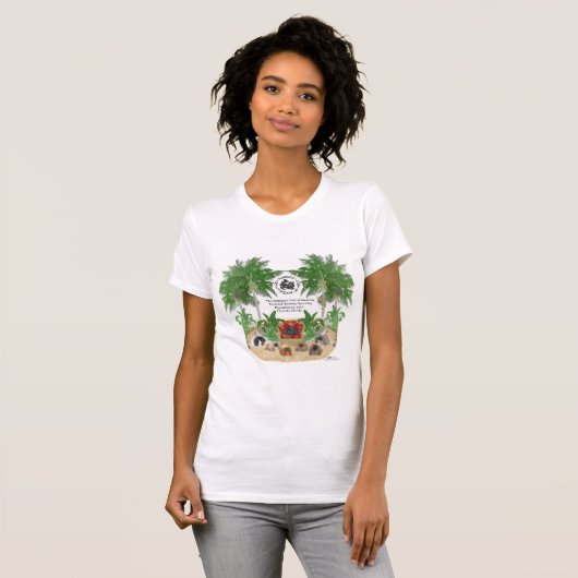 ペキニーズ Tシャツ (正面フル)