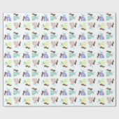 ペキンお祝い風船 ラッピングペーパー (フラット)