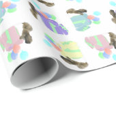 ペキンお祝い風船 ラッピングペーパー (ロールコーナー)