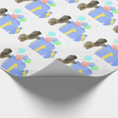 ペキンお祝い風船 ラッピングペーパー (角)