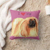 ペキンが大好き クッション (ブランケット)