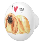 ペキンが大好き セラミックノブ (右)