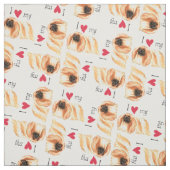 ペキンが大好き ファブリック (見本)