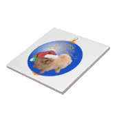 ペキンのクリスマスオーナメント タイル (側面)