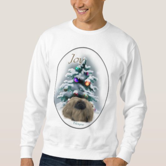 ペキンのクリスマスプレゼント スウェットシャツ (正面)