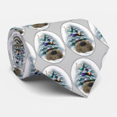 ペキンのクリスマスプレゼント ネクタイ (ロール)