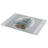 ペキンのクリスマス カッティングボード (角)