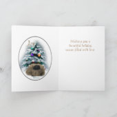 ペキンのクリスマス シーズンカード (内部)