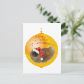 ペキンのクリスマス シーズンポストカード (スタンド正面)