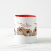 ペキンのクリスマス マグカップ (中央)