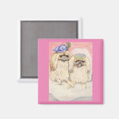 ペキンの夫婦 マグネット (正面/裏面)